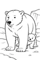Big Bear Steps, Little Cub Follows