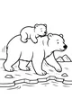 Piggyback Ride Across the Ice