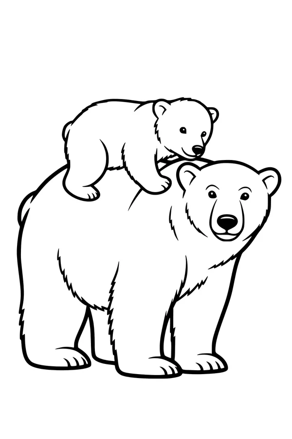 Big Bear, Little Bear on the Ice
