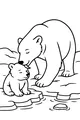 Mama Bear’s Nose-Kiss On The Ice
