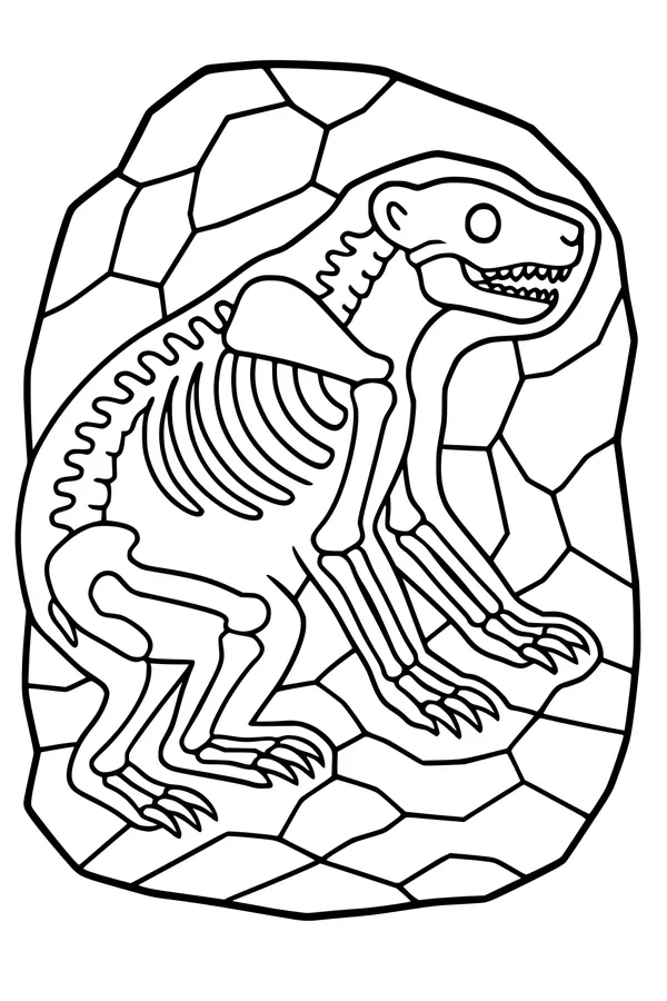 Fossil Bones Hidden in Ice Cave