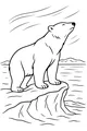 Mighty Bear on the Chilly Ice Rock