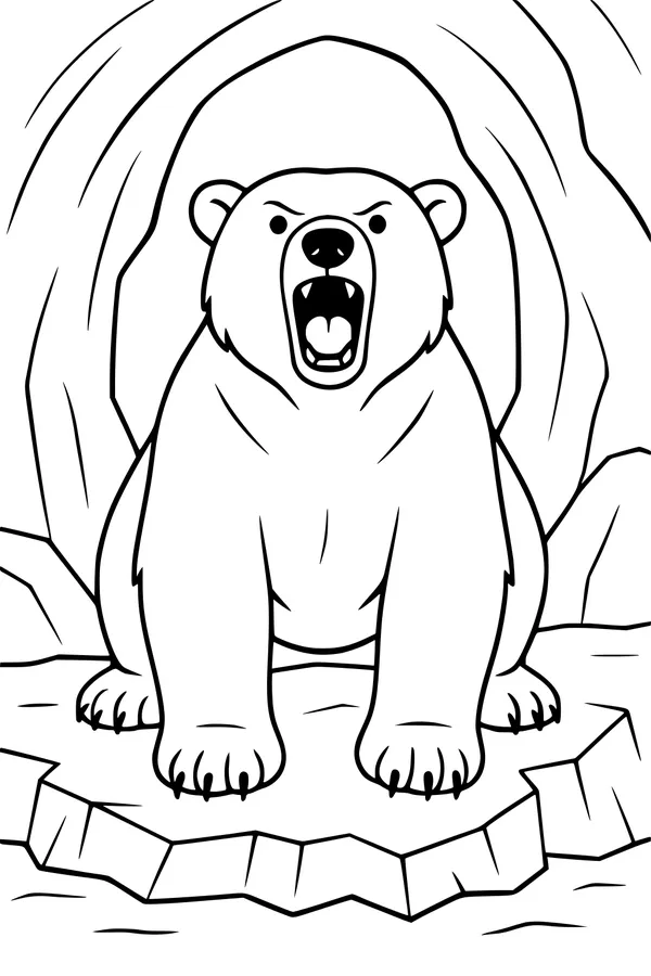 Mighty Bear of the Icy Cave