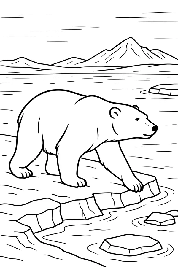 Big Steps on the Icy Shore