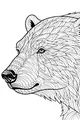 Frosty Gaze of the Arctic Bear