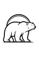 Sunny Day with a Playful Polar Bear
