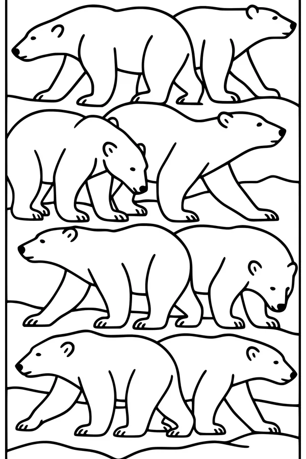 March of the Polar Bears