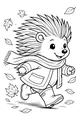Porcupine’s Breezy Fall Walk
