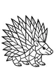 Porcupine with Magical Spiky Quills