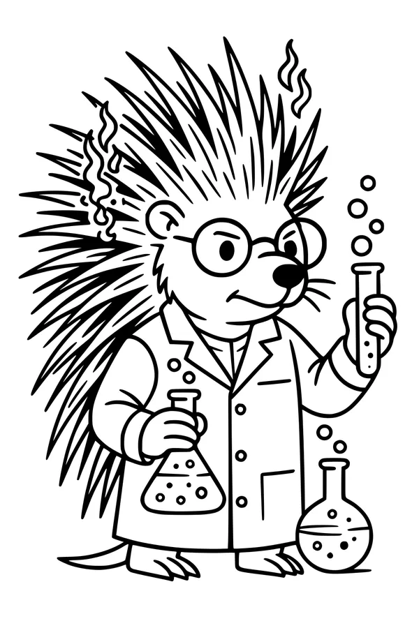 Professor Prickle’s Science Lab Surprise