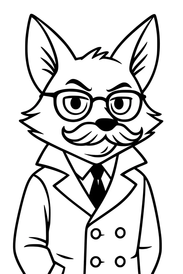 Professor Fox’s Magnificent Mustache