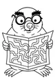 Professor Mole and His Wiggly Map