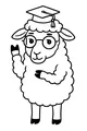 Professor Woolly Earns His Cap