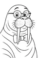 Professor Walrus and His Fancy Bow Tie