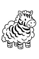 Puffy-Stripe Zebra Friend