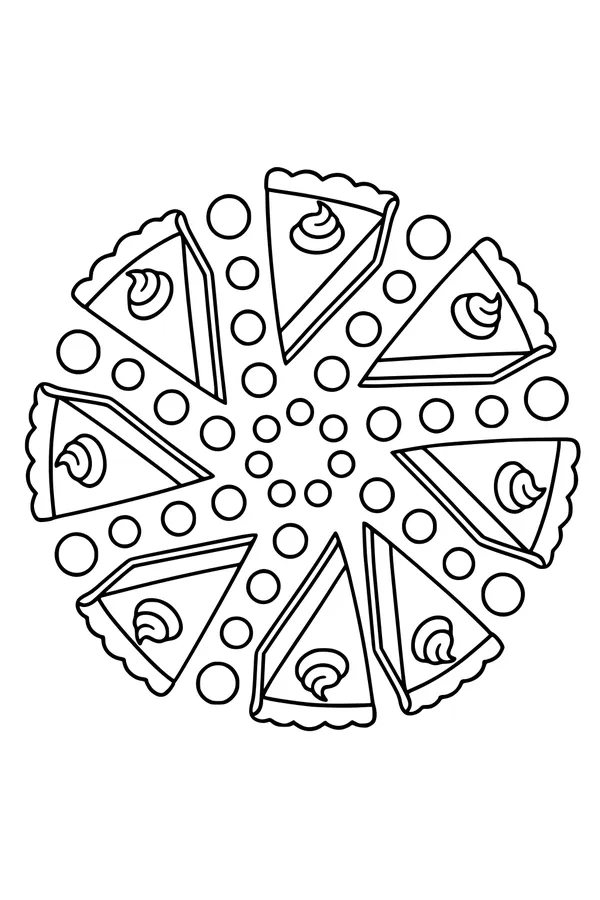 Pumpkin Pie Party Wheel