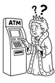 Queen Granny and the ATM