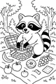 Rascal Raccoon's Picnic Break