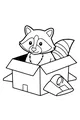 Rascal Raccoon’s Secret Cardboard Hideout