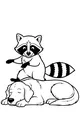 Rascal Raccoon’s Cozy Dog Pillow