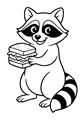 Rascal Raccoon’s Giant Sandwich Picnic