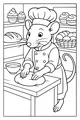 Benny the Baker Rat Makes Bread