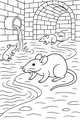Busy Rats in the Tiled Tunnel