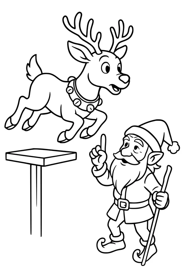 Reindeer Practice with the Elf Coach