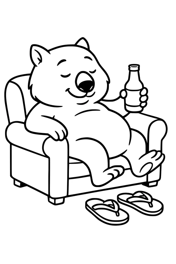 Wombat Couch Break