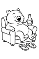 Wombat Couch Break