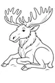 Big Antlers, Gentle Friend in the Grass
