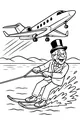 Top Hat Grandpa's Splashy Retirement