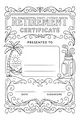 Sunny Send-Off Certificate