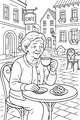 Grandma's Quiet Cafe Morning