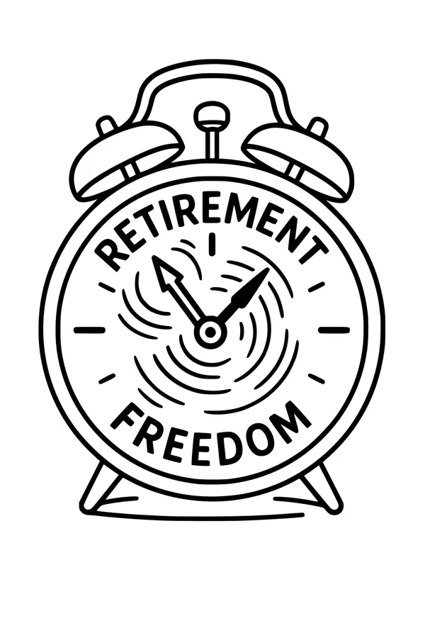 Ring, Ring: Retirement Freedom Clock