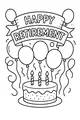 Hooray for Retirement Party Cake