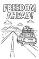 Freedom Ahead Road Trip