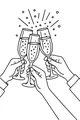 Bubbly Retirement Cheers