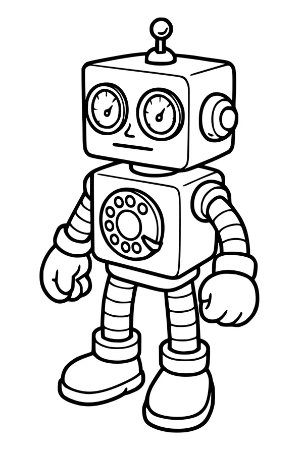 Dial Tone Robot Buddy