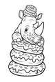 Rhino’s Tower of Tasty Donuts