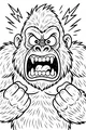 The Big Roaring Gorilla Surprise