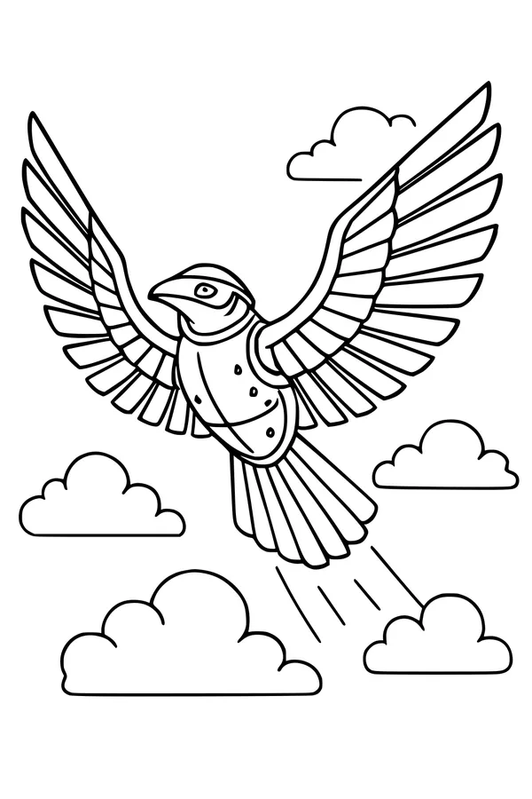 Feather Flyer UFO Bird
