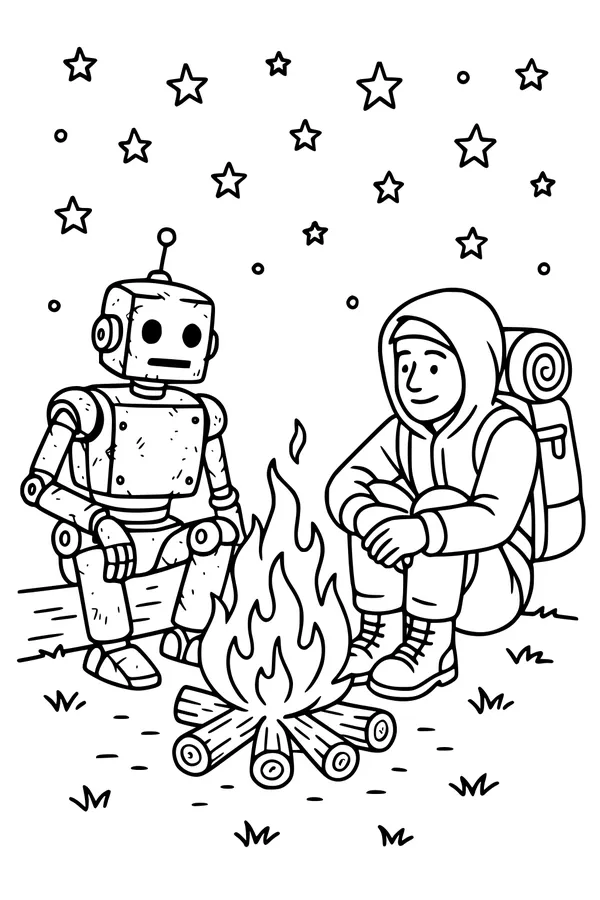 Starlight Campfire with Robo Buddy