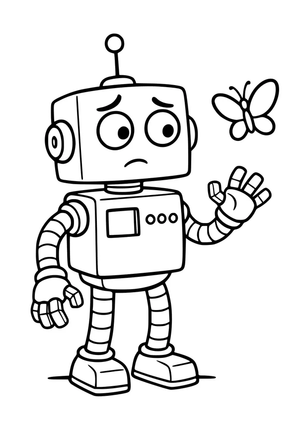 Robo and the Gentle Butterfly