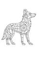 Robo Coyote on the Meadow