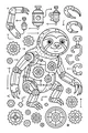 Robot Sloth and His Wiggly Gadget Parts