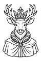 King Stag Greets His Forest Friends