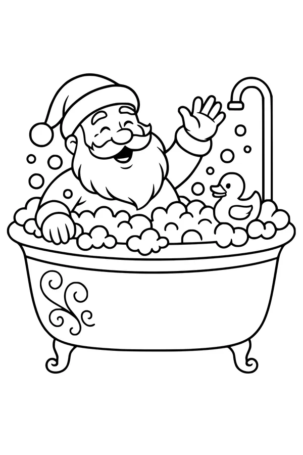 Santa's Sudsy Soak