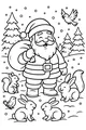 Santa's Snowy Forest Friends