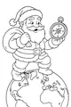 Santa and His Trusty Compass